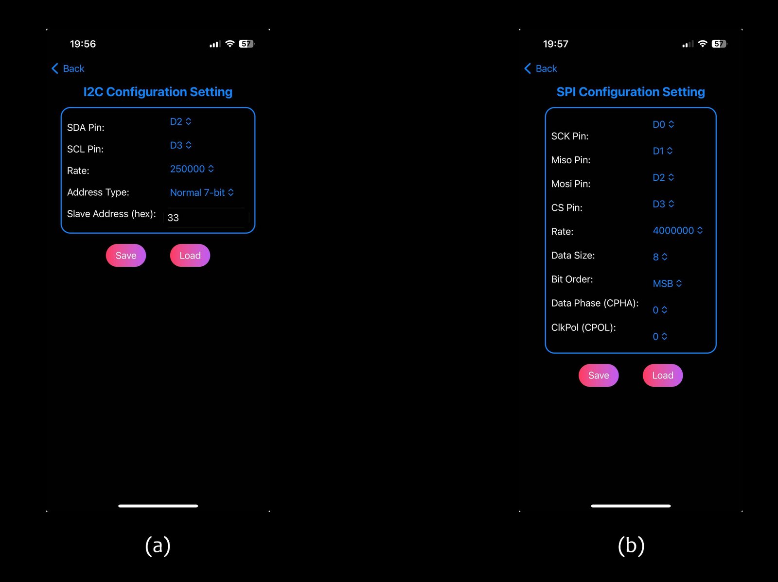 Configuration UI