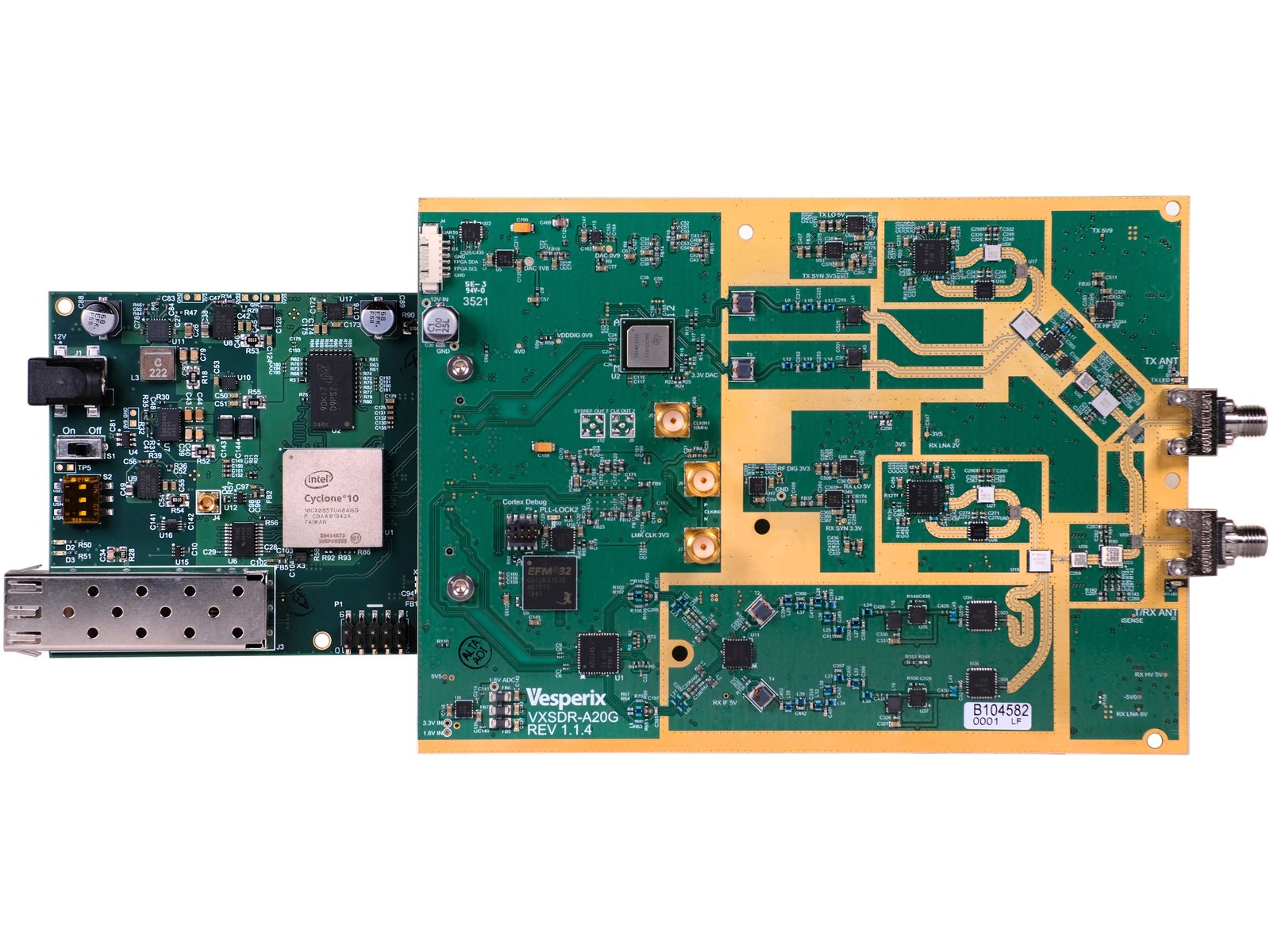 VXSDR-20-160 boards